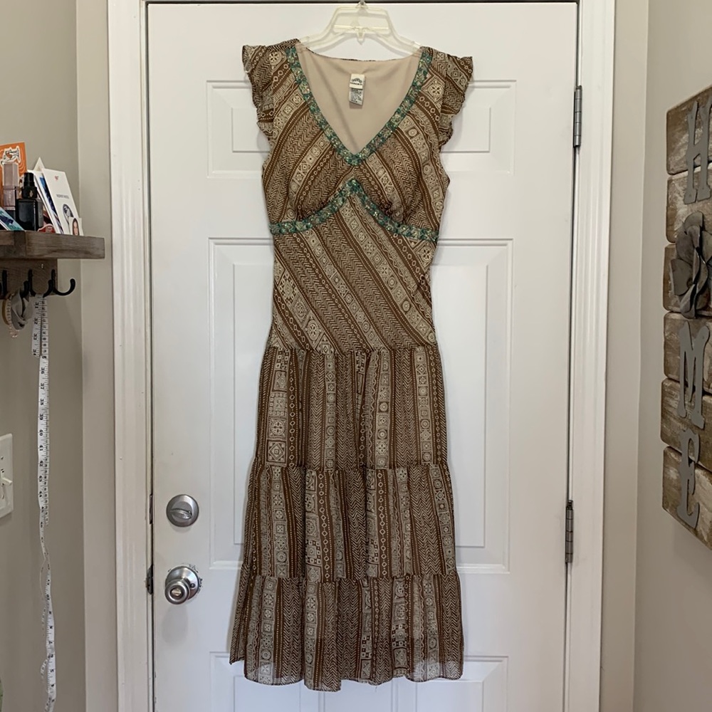 Sangria Silk dress size 10